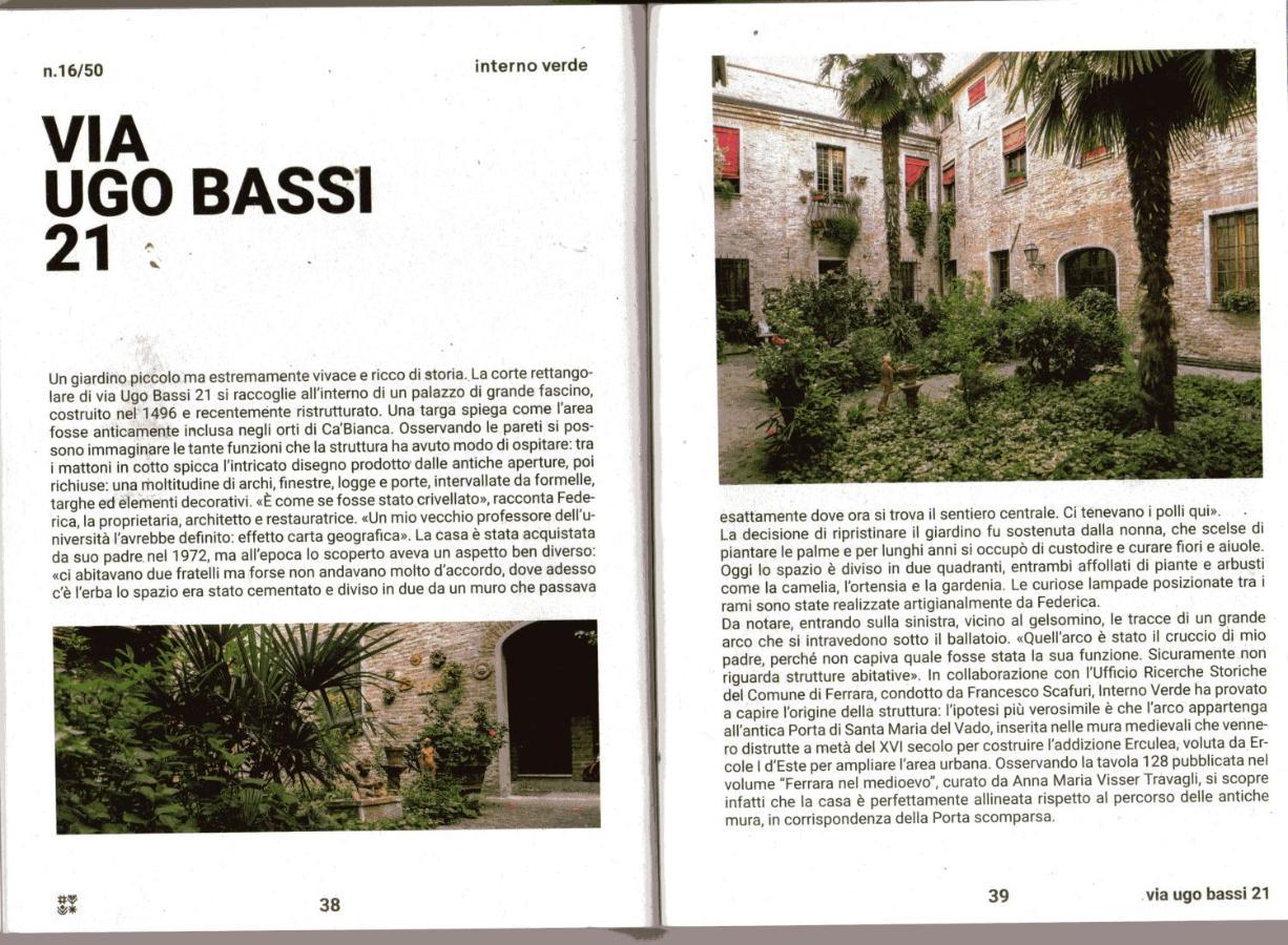 Il Giardino Segreto Apartment Ferrara Exterior photo